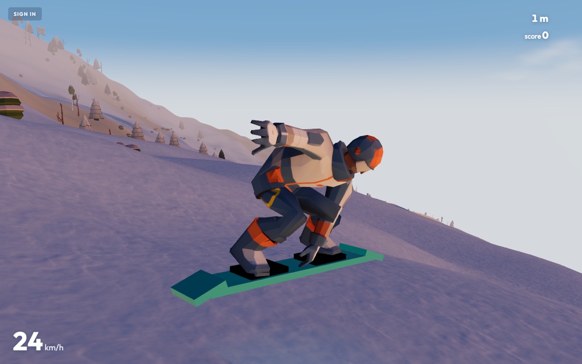 Snowboarder in the air reaching down to grab the toe edge of the board